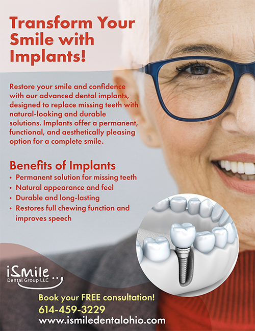 iSmile Dental Group | All-on-4 reg , Implant Restorations and Emergency Treatment